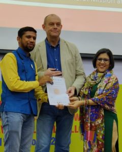 We received REX Karmaveer Chakra award instituted by #iCONGO in Partnership with the #UnitedNations.